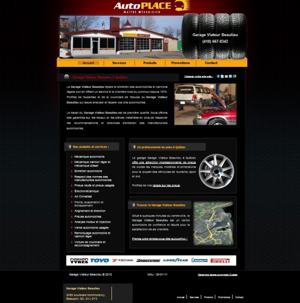 garage viateur beaulieu mécanique et pneus quebec