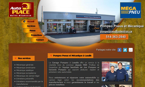 garage pompeo à Lasalle