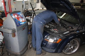 Étapes de l'entretien air climatisé auto