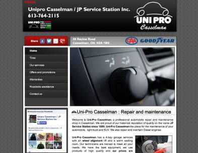 Garage Uni-Pro Casselman
